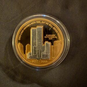 World Trade Center 5 Year 2001-2006 National Collector's Mint Commemorative Coin